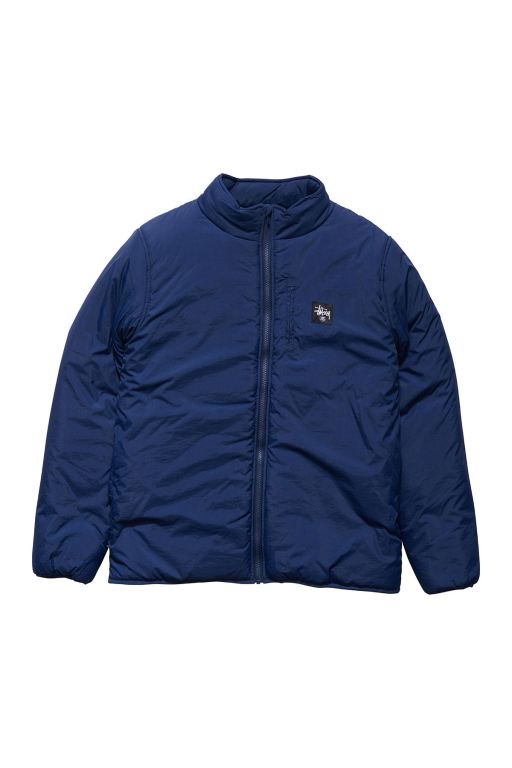 Stussy Mens You Yangs Jackets Navy - BTMRH5823